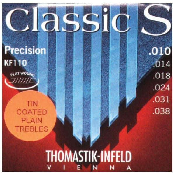 Thomastik KF110 Classic S Rope Core 10-38 String Set - GIG Guitars