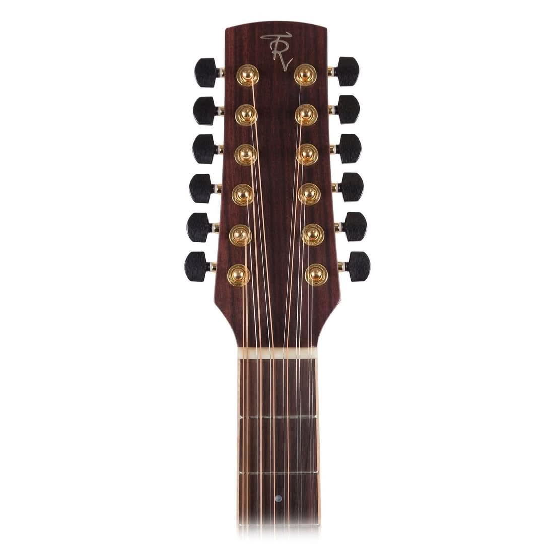 Timberidge '4 Series' 12-String Cedar Solid Top Acoustic-Electric Dreadnought Cutaway Guitar Natural Satin