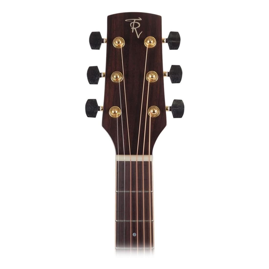 Timberidge '4 Series' Left Handed Cedar Solid Top Acoustic-Electric Small Body Cutaway Guitar Natural Satin