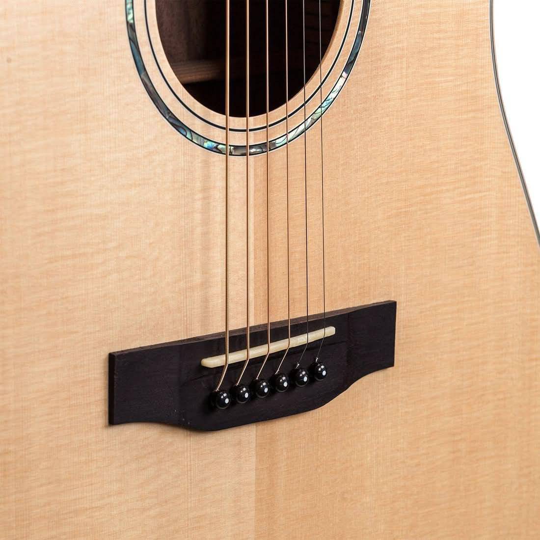 Timberidge TRC-1-NST '1 Series' Spruce Top Acoustic-Electric Guitar, Natural Satin Finish