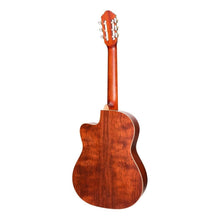 Timberidge '4 Series' Cedar Solid Top Acoustic-Electric Classical Cutaway Guitar Natural Satin Timberidge Classical Guitar