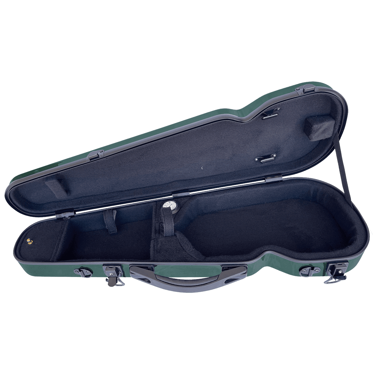 Vivo V203-24GR2 Polycarbonate Shaped Case to suit 1/2 Violin / 12" Viola - Dark Green Vivo Violins Cases & Bags