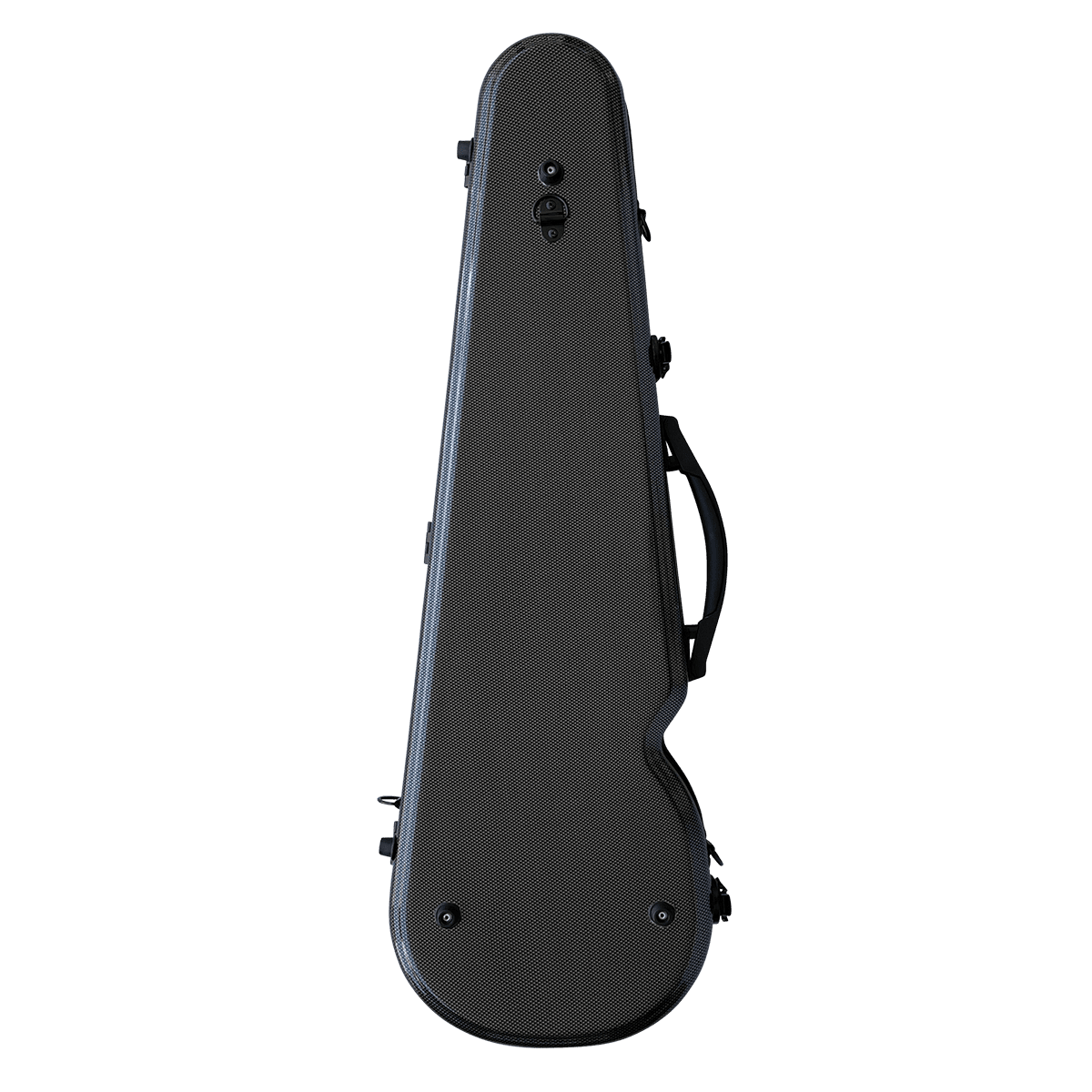 Vivo V203-34BK2 Polycarbonate Shaped Case to suit 3/4 Violin / 13" Viola - Patterned Black Vivo Violins Cases & Bags
