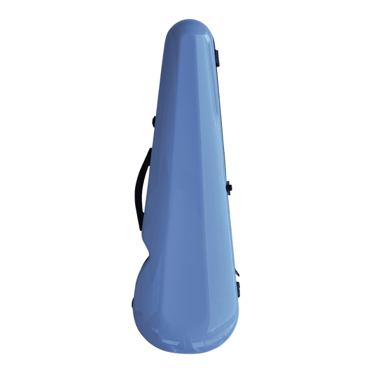 Vivo V203-44BL2 Polycarbonate Shaped Case to suit 4/4 Violin / 14" Viola - Baby Blue Vivo Violins Cases & Bags