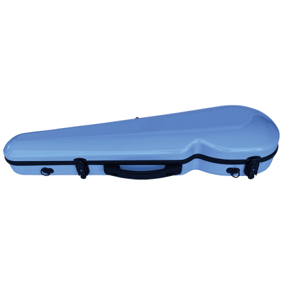 Vivo V203-44BL2 Polycarbonate Shaped Case to suit 4/4 Violin / 14" Viola - Baby Blue Vivo Violins Cases & Bags