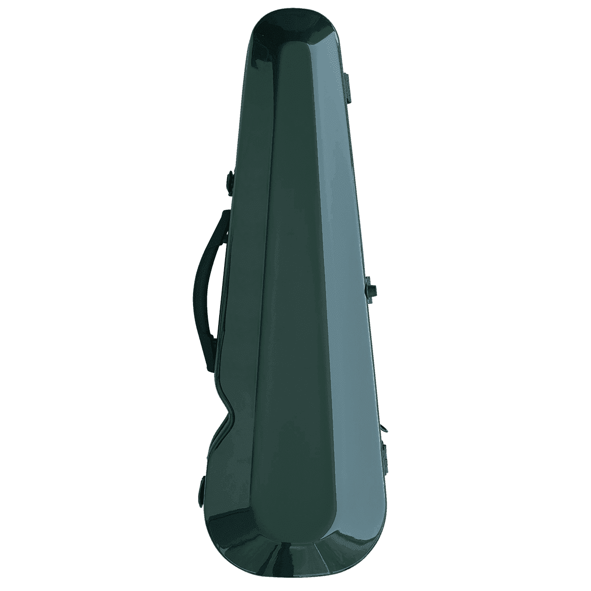 Vivo V203-44GR2 Polycarbonate Shaped Case to suit 4/4 Violin / 14" Viola - Dark Green Vivo Violins Cases & Bags