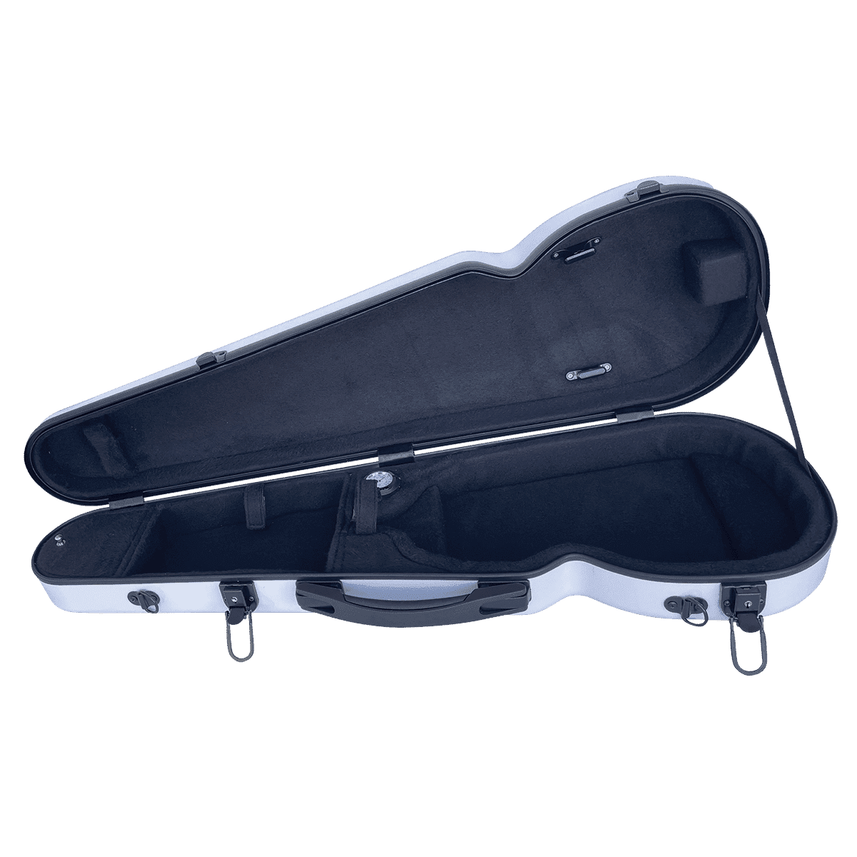 Vivo V203-44WH Polycarbonate Shaped Case to suit 4/4 Violin / 14" Viola - White Vivo Violins Cases & Bags