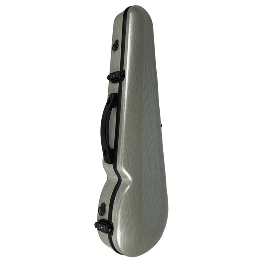 VIVO Shaped Viola Case Brushed Silver 15.5" - 16" 