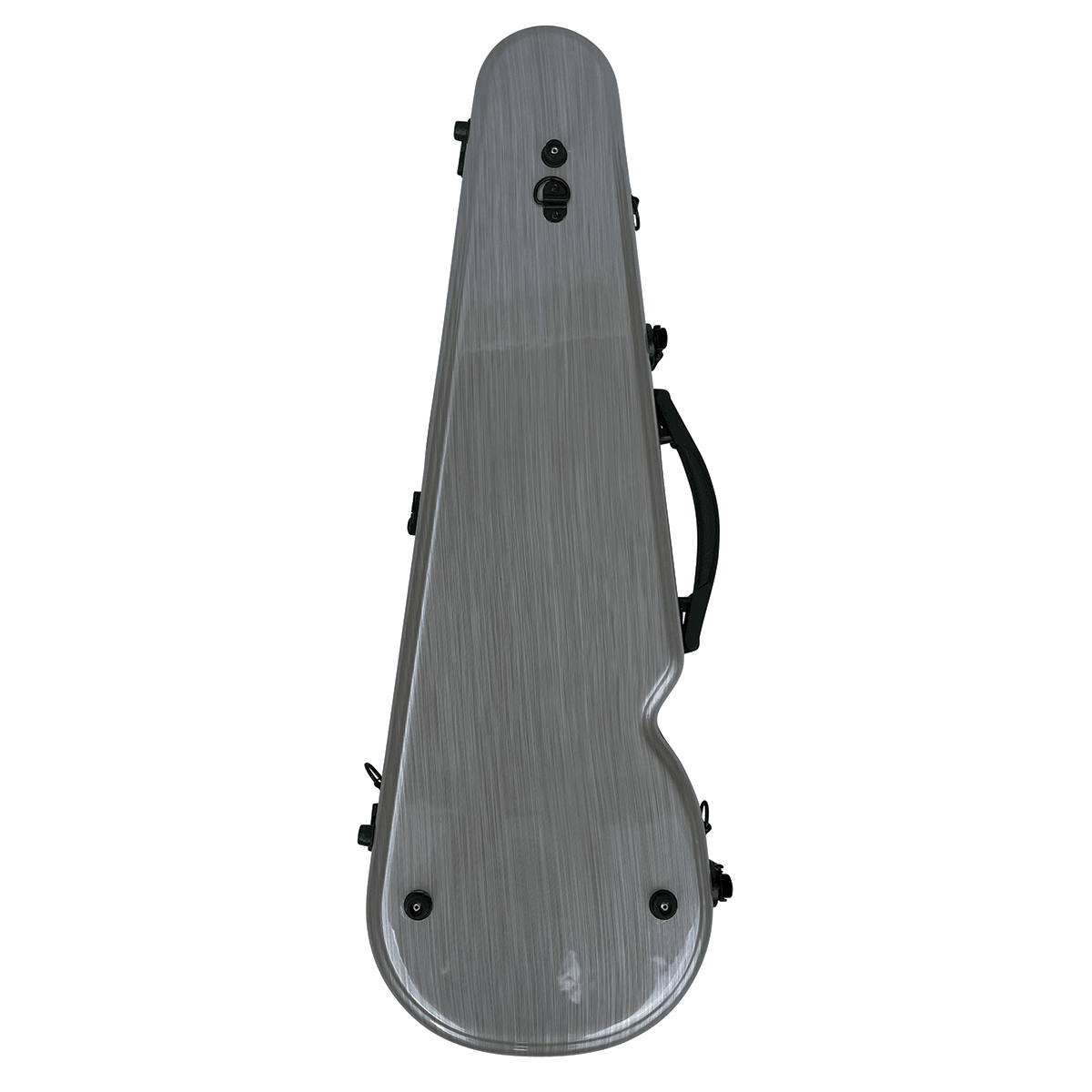 VIVO Shaped Viola Case Brushed Silver 15.5" - 16" 