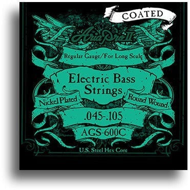 Aria Electric Bass Regular Gauge Long Scale Coated String Set 45-105