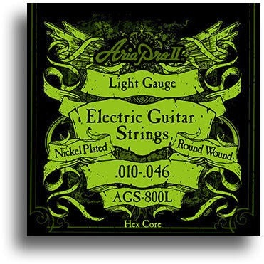 Aria Electric Guitar Light Gauge String Set 10-46