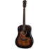 Aria Delta Players Series Dreadnought Acoustic Guitar in Muddy Brown Finish