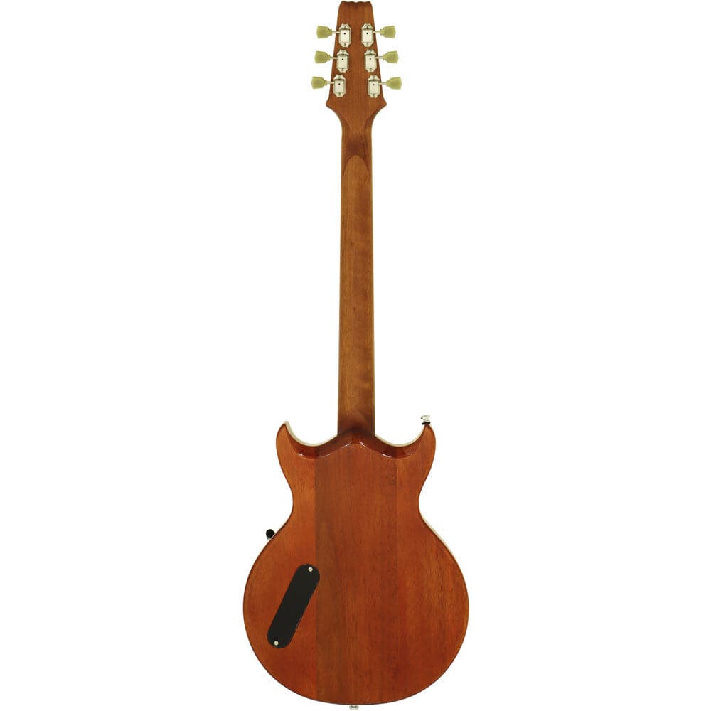 Aria 212-MK2 Bowery Semi-Hollow Electric Guitar in Phantom Blue