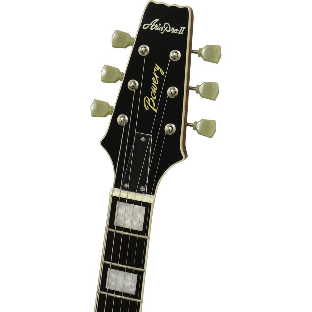 Aria 212-MK2 Bowery Semi-Hollow Electric Guitar in Phantom Blue