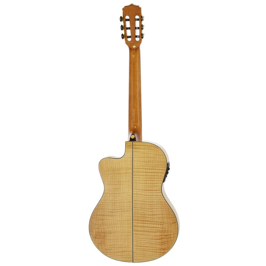Aria A48 Series AC/EL Classical/Nylon String Thin Body Guitar with Cutaway