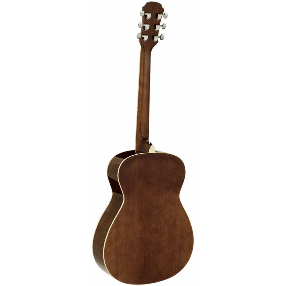 Aria AFN-15 Prodigy Series Left Handed Acoustic Folk Body Guitar in Natural Gloss