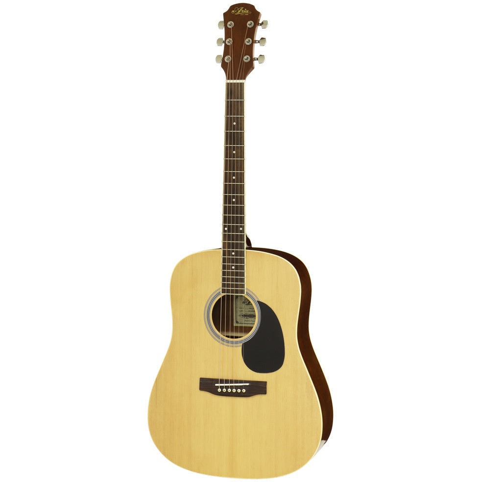 Aria Prodigy Series Acoustic Guitar Package in Natural Matte Finish