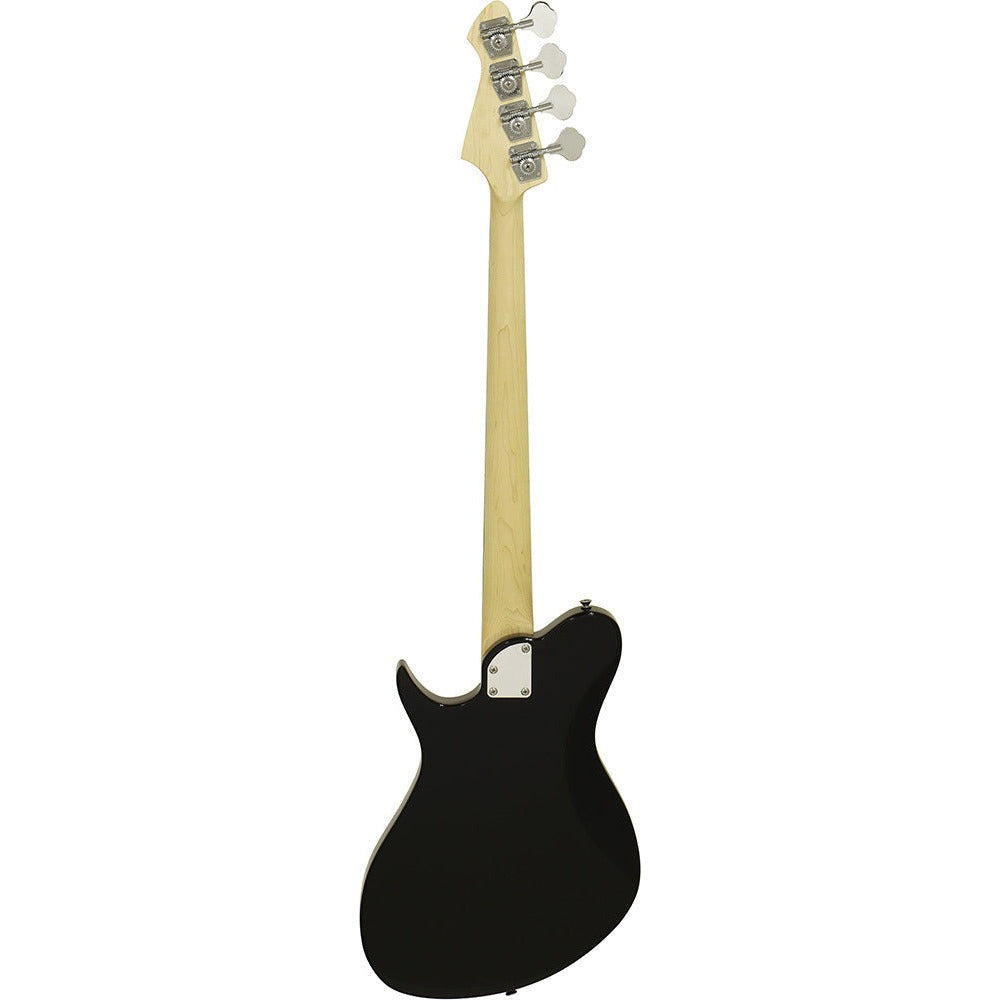 Aria J Series J-B Electric Bass Guitar in Black