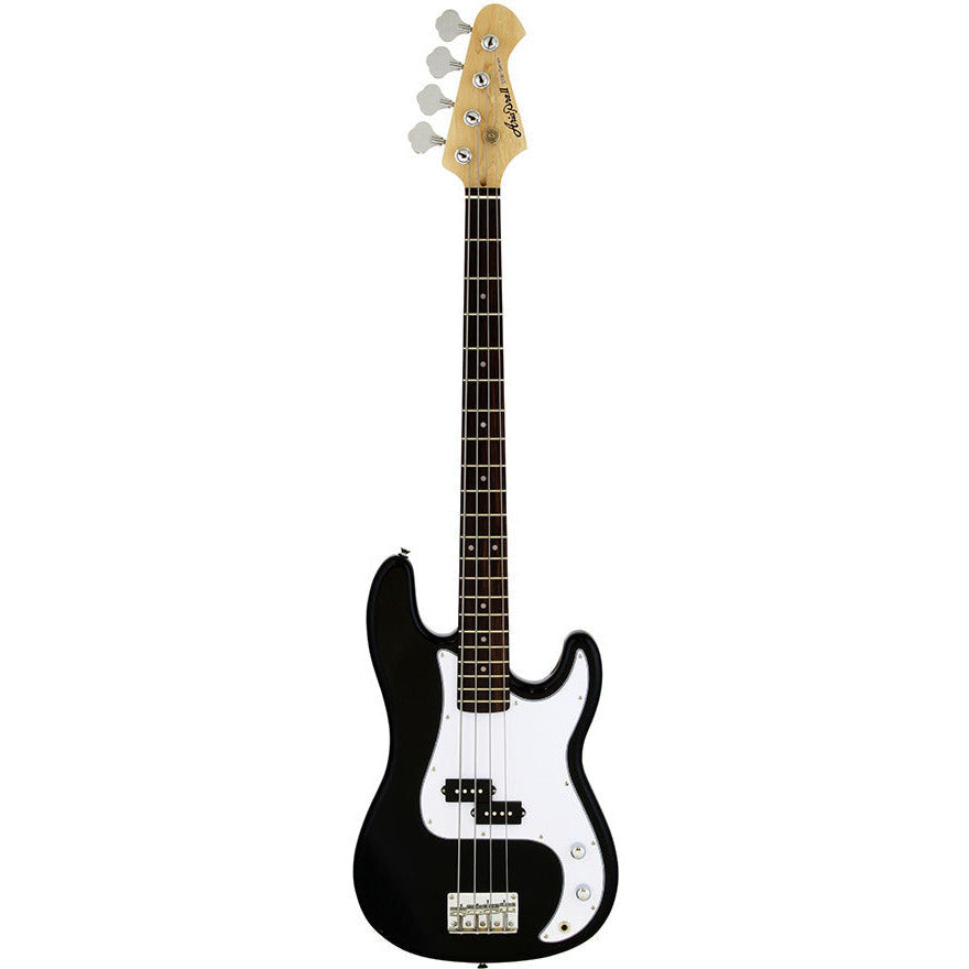 Aria STB-PB Series Electric Bass Guitar in Black