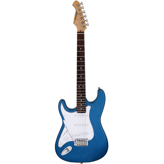 Aria STG-003 Series Left Handed Electric Guitar in Metallic Blue