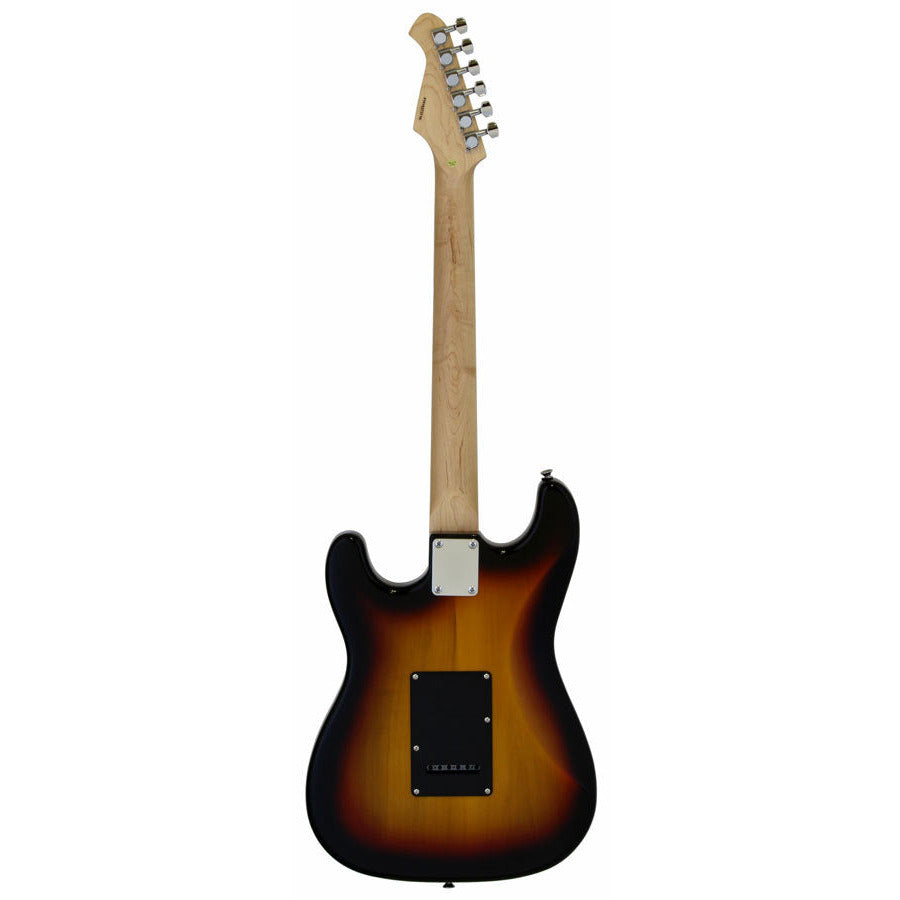 Aria STG-003SPL Series Electric Guitar in 3-Tone Sunburst