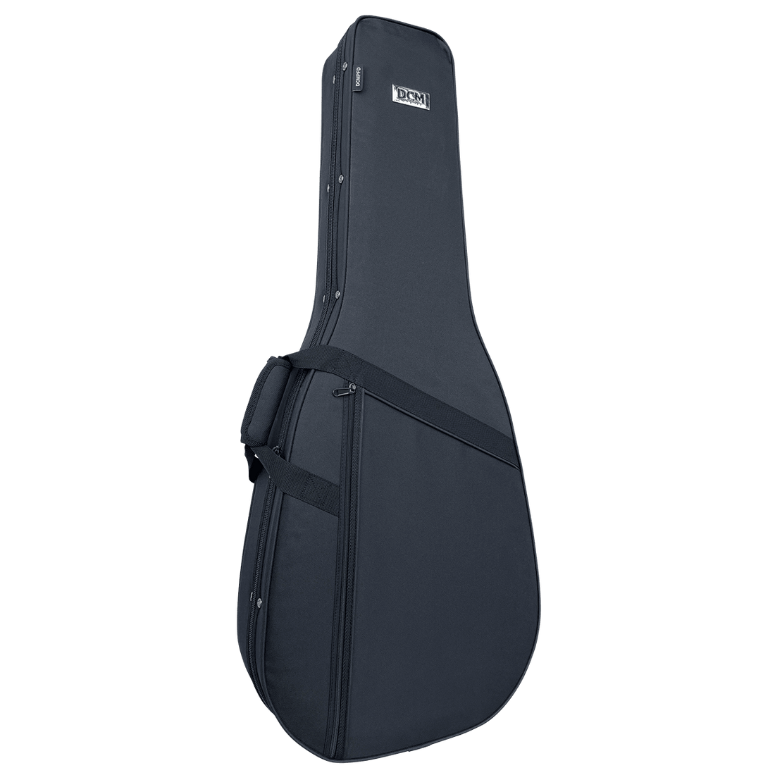DCM Premium PFD Polyfoam Lightweight Dreadnought Guitar Case Black