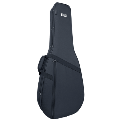 DCM Premium PFD  Polyfoam Lightweight Dreadnought Guitar Case Black - GIG Guitars