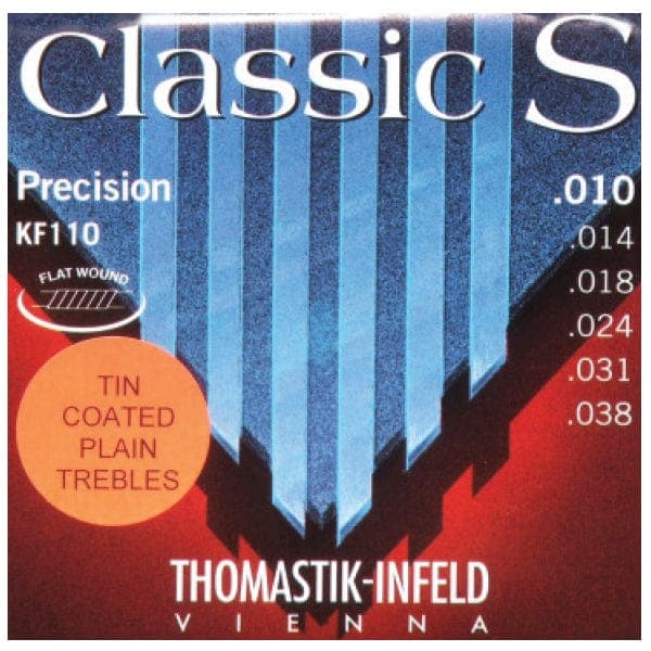 Thomastik KF110 Classic S Rope Core 10-38 String Set - GIG Guitars