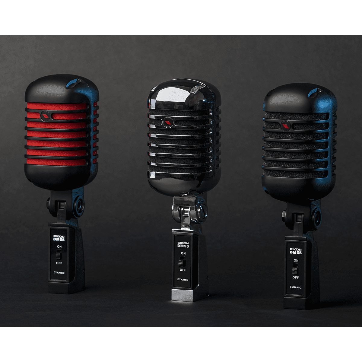 Eikon DM55V2 “Vintage” Professional Vocal Dynamic Microphone