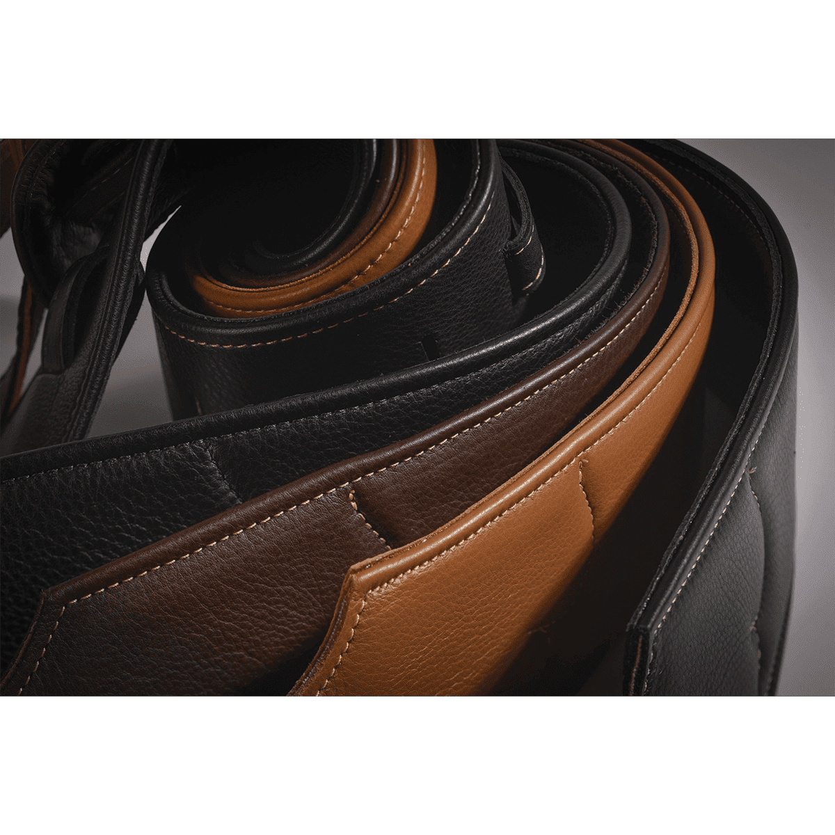 Franklin 3" Premium Caramel Padded Glove Leather Strap