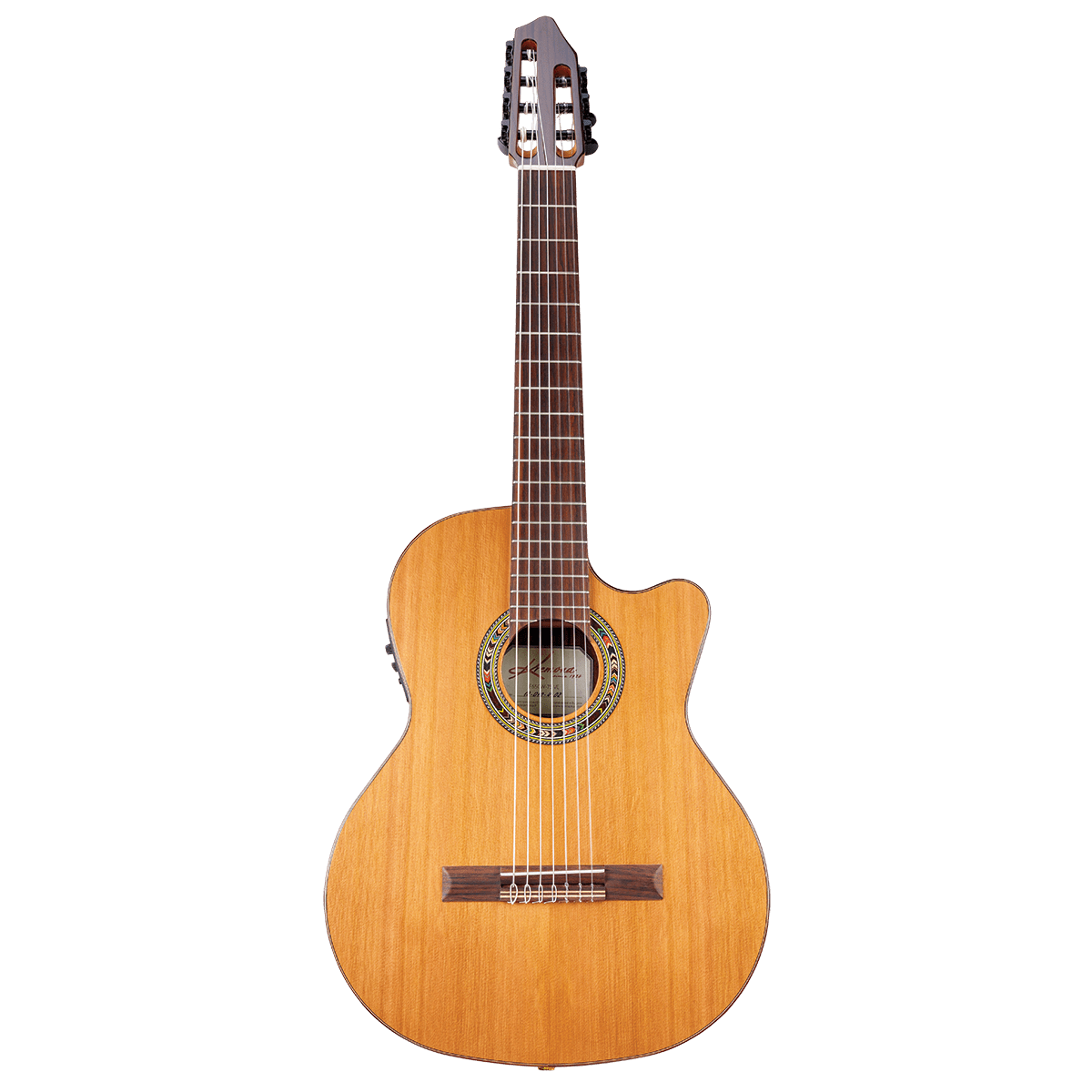 Kremona F65CW7SVE Fiesta 7-String Classical Solid Top with Case