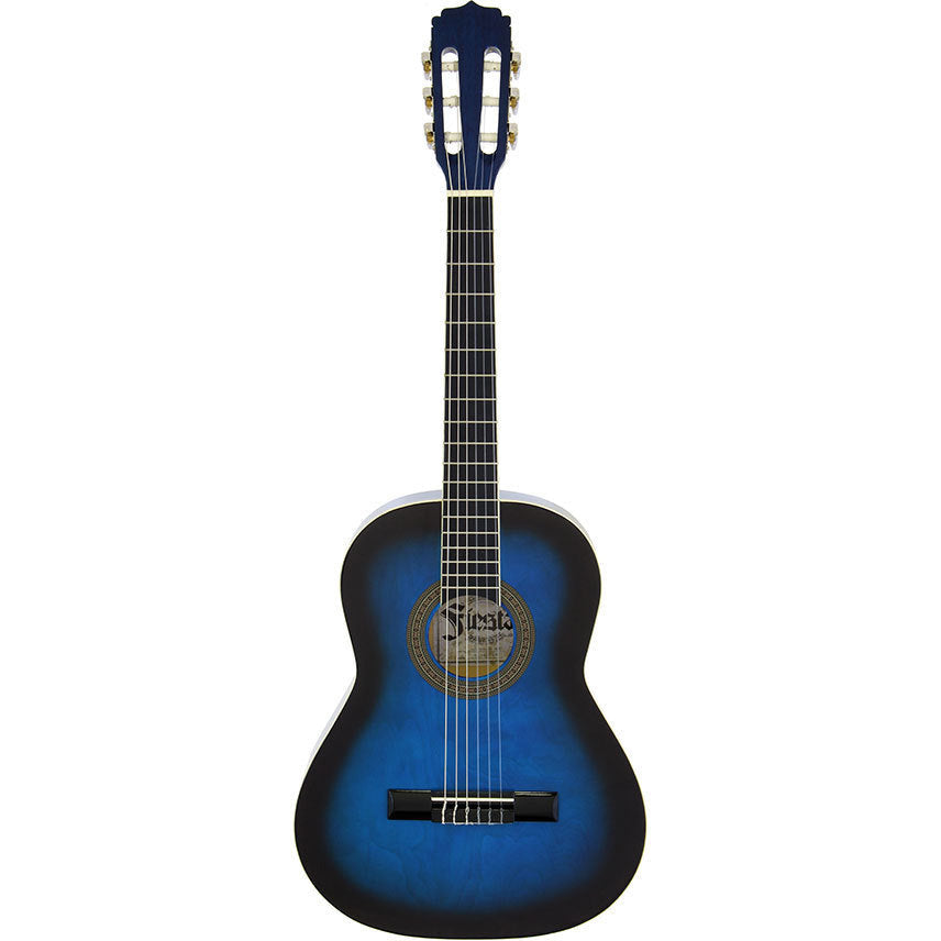 Aria Fiesta 1/2-Size Classical/Nylon String Guitar in Blue Shade