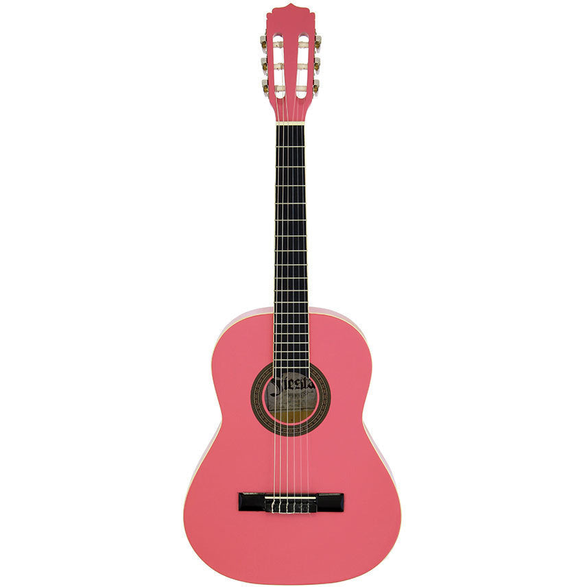 Aria Fiesta 4/4-Size Classical/Nylon String Guitar in Pink
