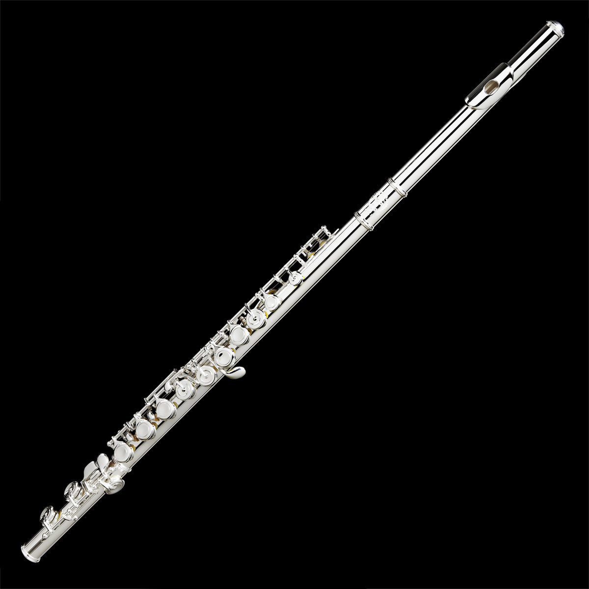 Grassi 810MKII Silver Plated Flute with French Pointed Arms