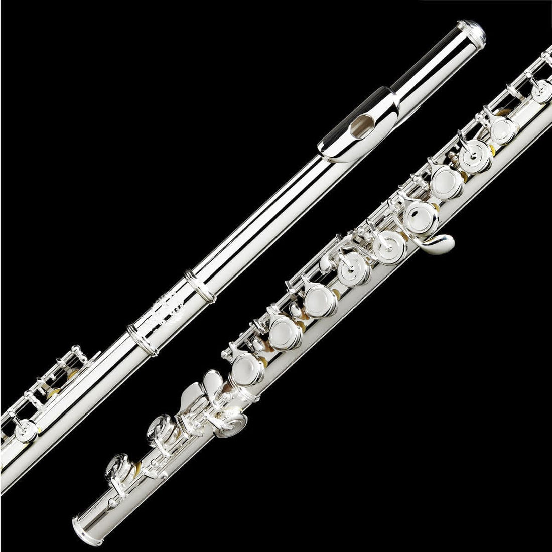 Grassi 810MKII Silver Plated Flute with French Pointed Arms - GIG Guitars