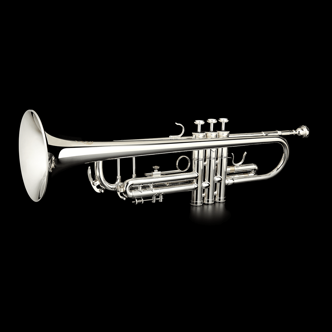 Grassi GRTR210AG Trumpet Bb Silver Plated - GIG Guitars