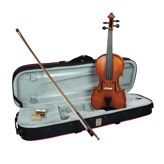 Hidersine Vivente Violin 1/2 Student Outfit - Setup
