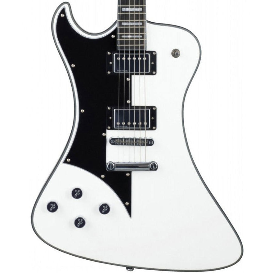 Hagstrom Left-Handed Fantomen Guitar in White Gloss