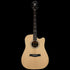 Hagstrom Siljan II Series Dreadnought AC/EL Guitar with Cutaway in Natural - GIG Guitars