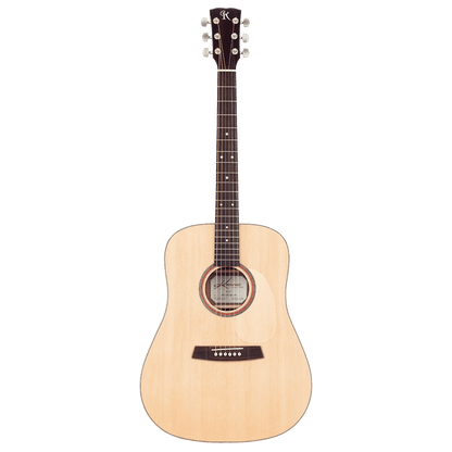 Kremona M10E Steel String Acoustic Solid Spruce Top fitted with LR Baggs preamp and Case
