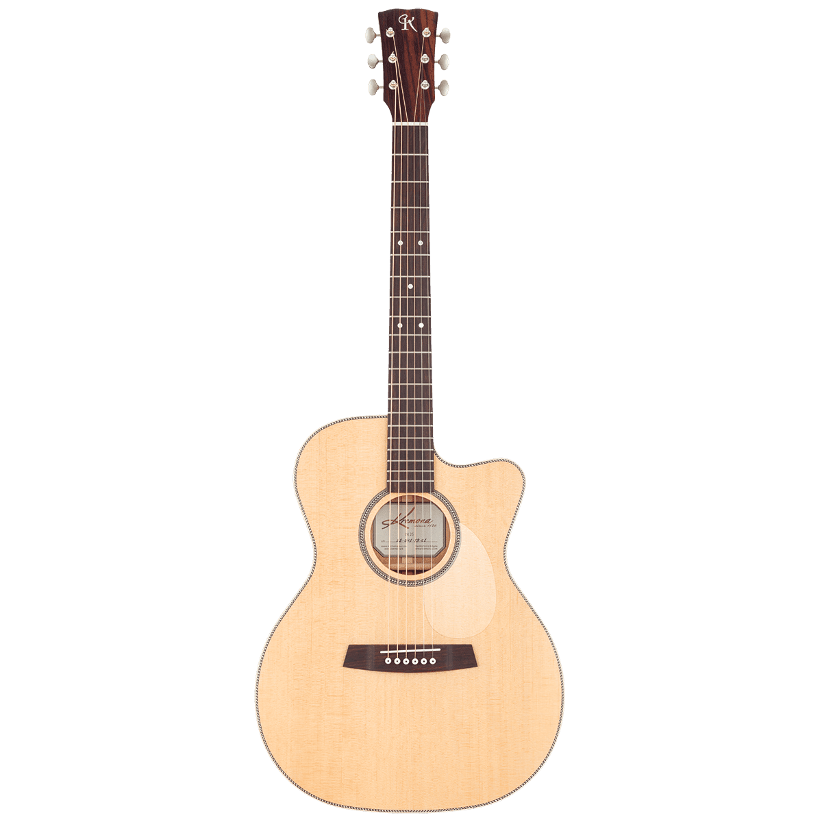 Kremona M25E Steel String Solid Top & Back Acoustic fitted with LR Baggs pickup and Case