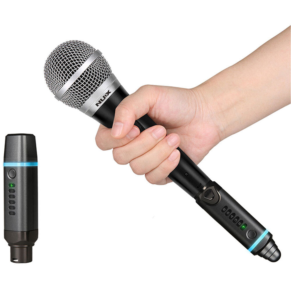 NU-X B3PLUS Digital 2.4GHz Wireless Microphone System Bundle