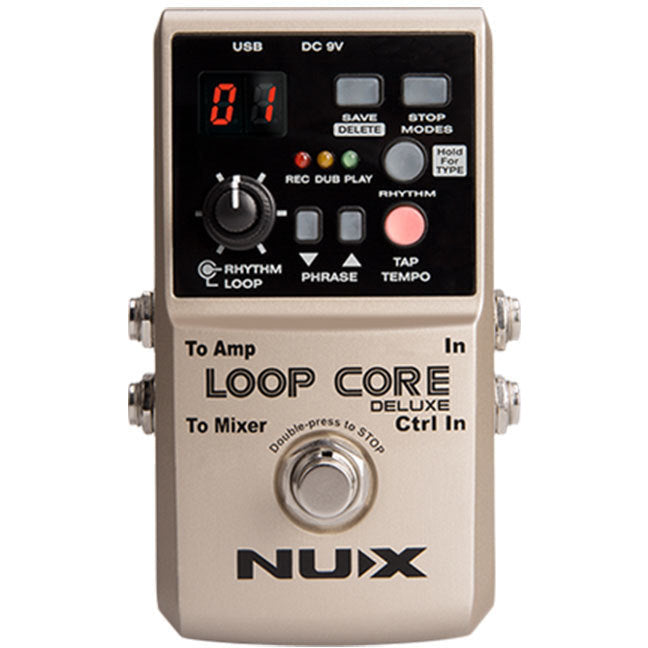 NU-X Core Stompbox Series Loop Core Deluxe Bundle