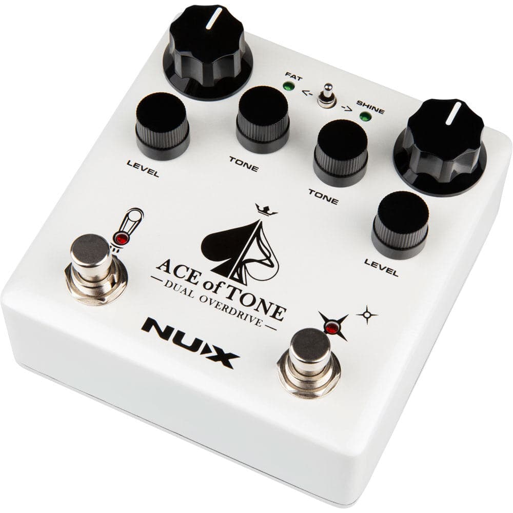 NU-X Verdugo Series Ace Of Tone Dual Overdrive Effects Pedal