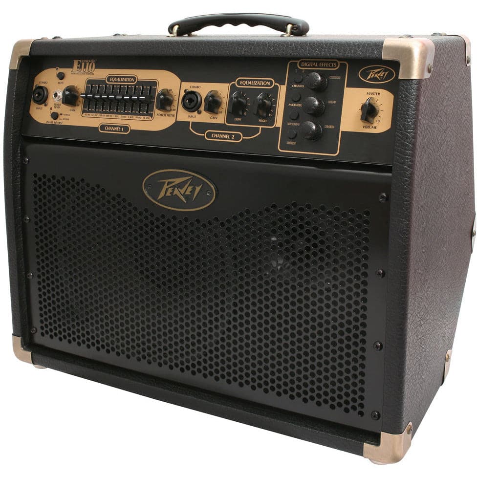 Peavey Ecoustic Series 100-Watt, 1 x 10&quot; Acoustic Amp Combo with Foot Controller