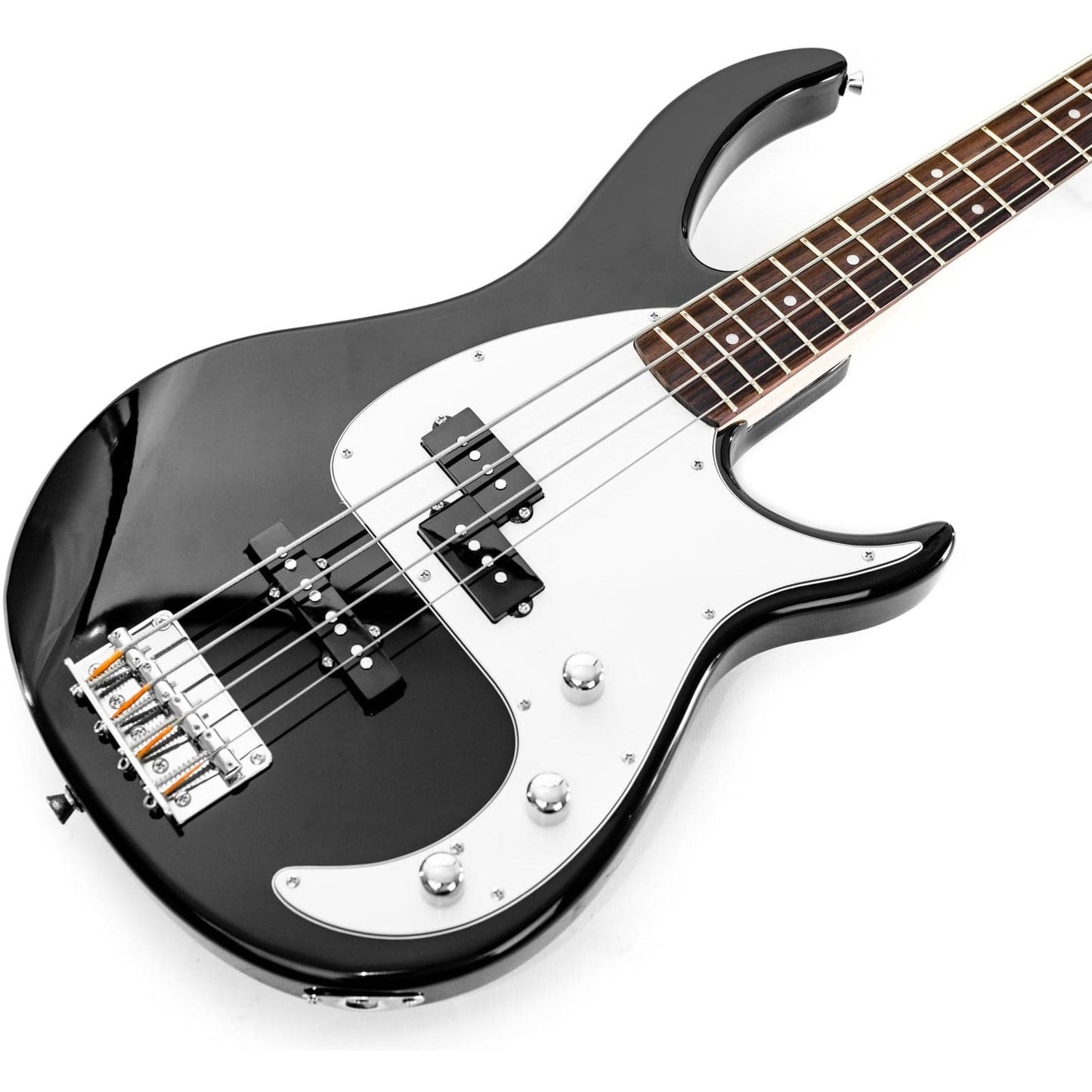 Peavey Milestone Series 4 String Bass Guitar in Black