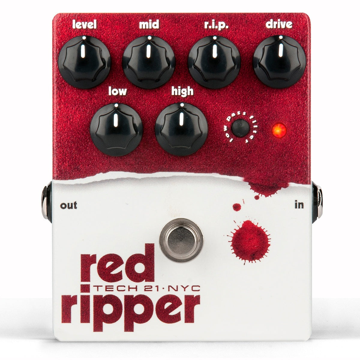TECH 21 Red Ripper Bass Fuzz Distortion SYNTH