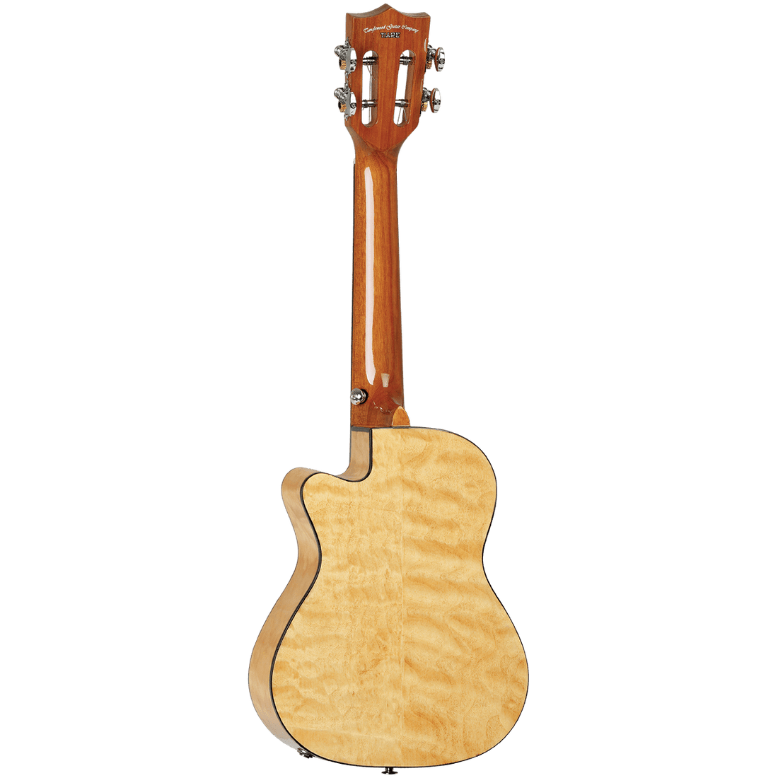 Tanglewood TWT29E Tiare Concert Tennessee Honey Gloss Quilted Maple Cutaway Ukulele w/Pick Up - GIG Guitars