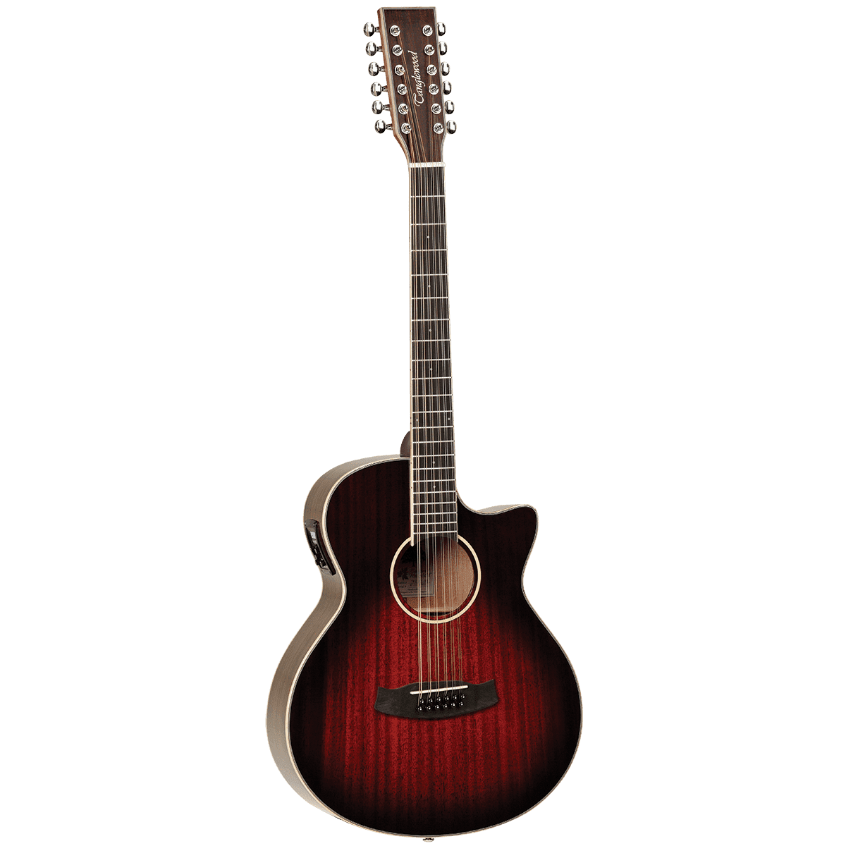 Tanglewood W12VCEAVB Winterleaf Venetian C/E 12-String Vintage Burst - GIG Guitars