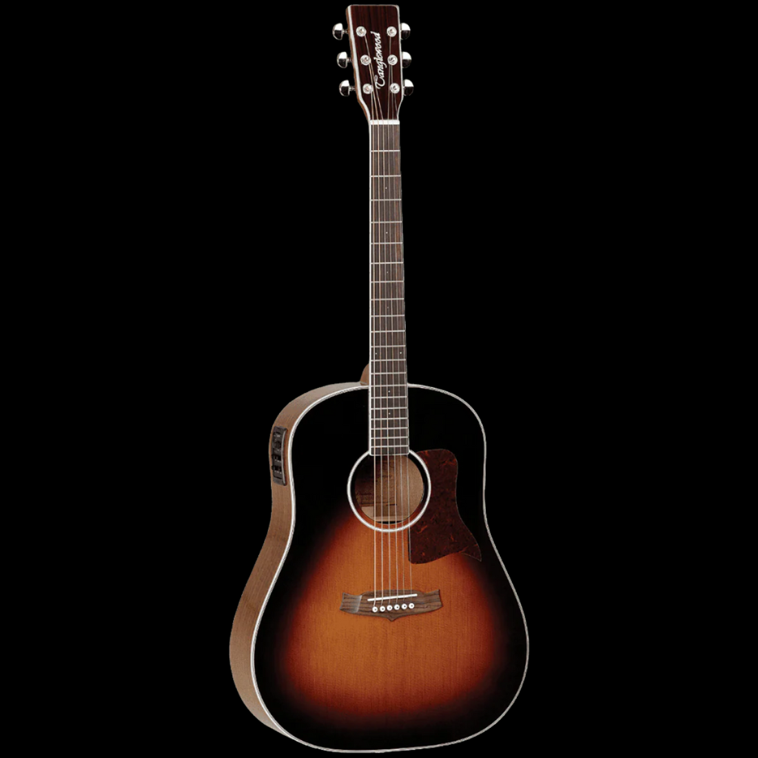 Tanglewood 15SDTE Sundance Performance Pro Sloped Shoulder Dreadnought Torrefied Top with ABS Case - GIG Guitars